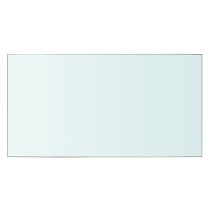 Prateleiras 2 pcs 20x30 cm vidro transparente
