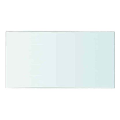 Prateleiras 2 pcs 30x12 cm vidro transparente