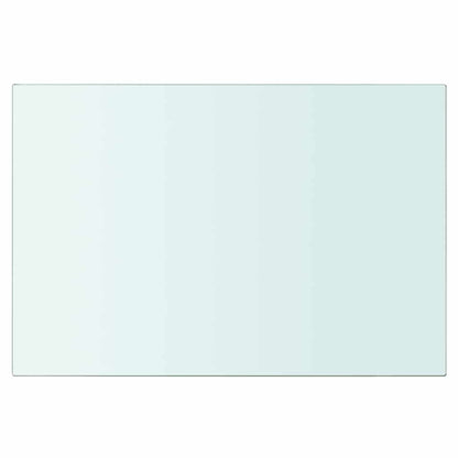 Prateleiras 2 pcs 30x15 cm vidro transparente