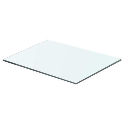 Prateleiras 2 pcs 40x25 cm vidro transparente