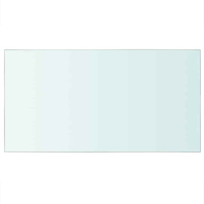 Prateleiras 2 pcs 40x25 cm vidro transparente