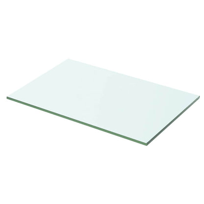 Prateleiras 2 pcs 50x25 cm vidro transparente