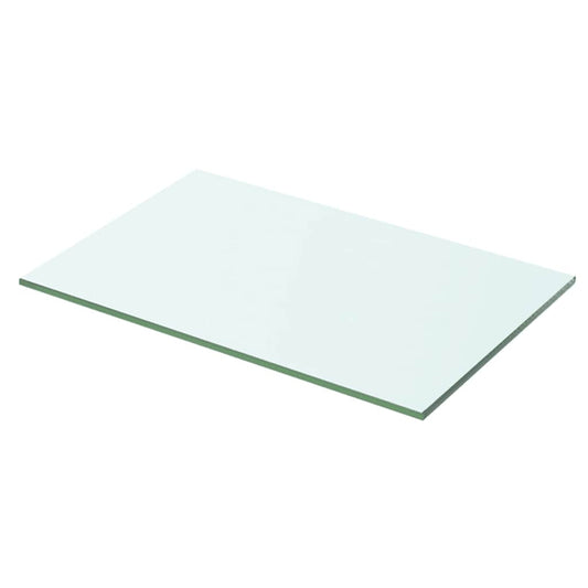 Prateleiras 2 pcs 50x25 cm vidro transparente