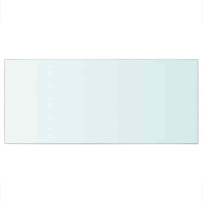 Prateleiras 2 pcs 50x25 cm vidro transparente