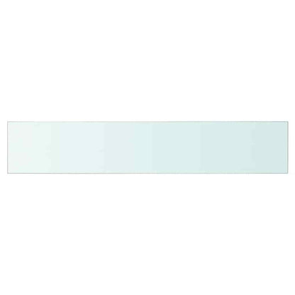 Prateleiras 2 pcs 70x12 cm vidro transparente