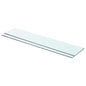 Prateleiras 2 pcs 70x15 cm vidro transparente