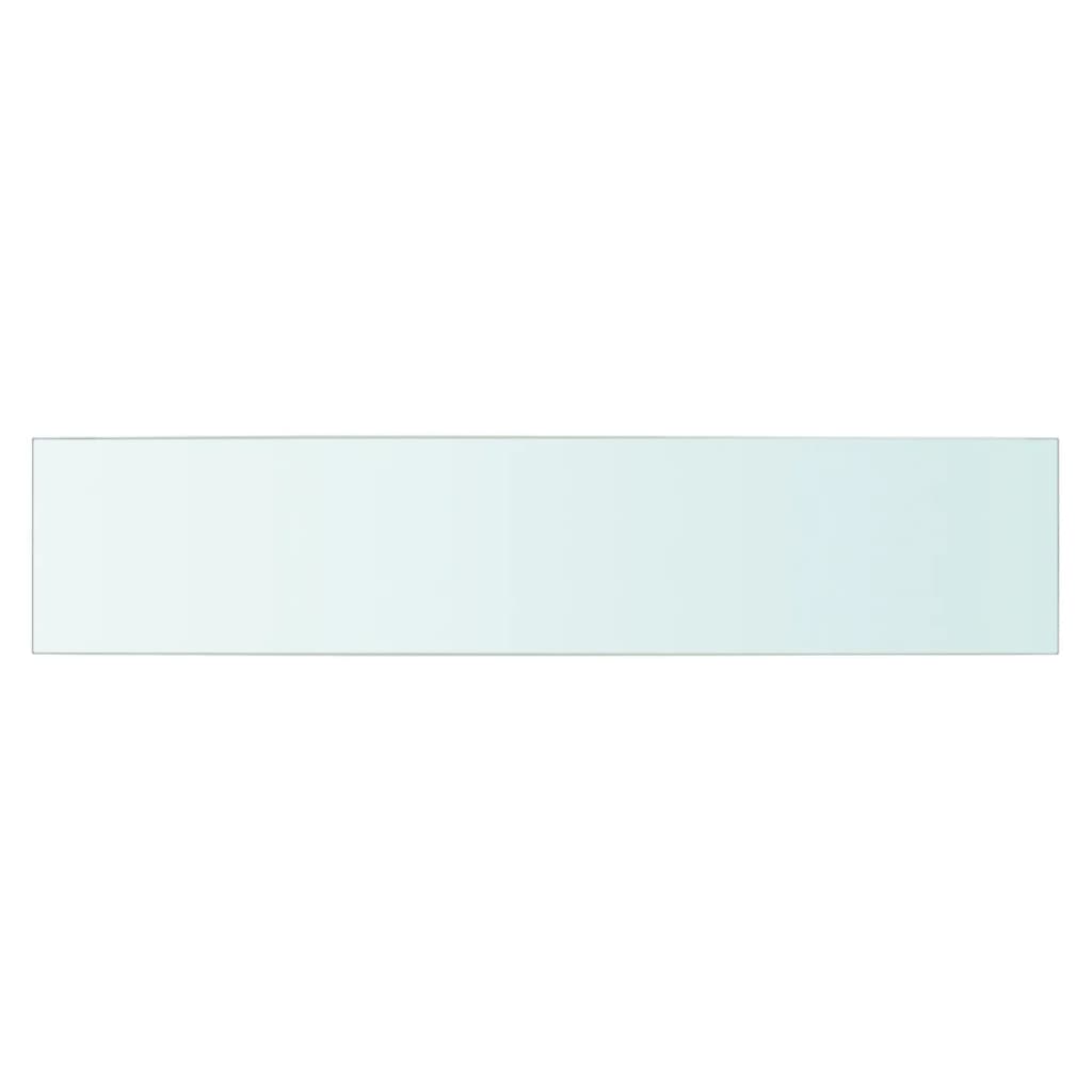 Prateleiras 2 pcs 70x15 cm vidro transparente