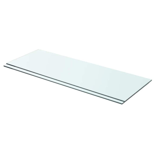 Prateleiras 2 pcs 70x25 cm vidro transparente
