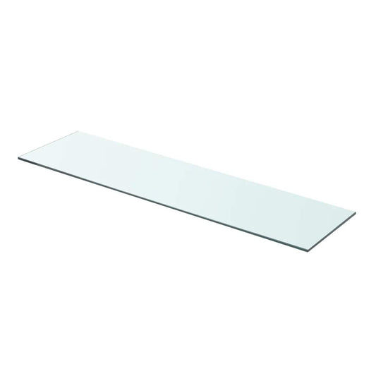 Prateleiras 2 pcs 80x20 cm vidro transparente