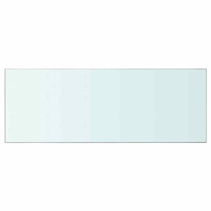 Prateleiras 2 pcs 80x30 cm vidro transparente