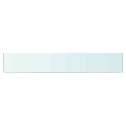 Prateleiras 2 pcs 90x15 cm vidro transparente