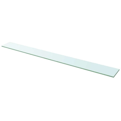 Prateleiras 2 pcs 110x12 cm vidro transparente