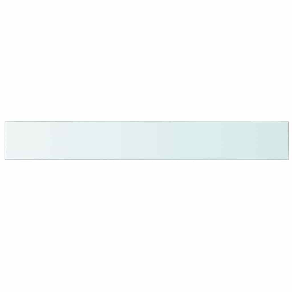 Prateleiras 2 pcs 110x15 cm vidro transparente