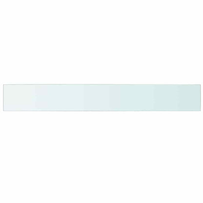 Prateleiras 2 pcs 110x15 cm vidro transparente