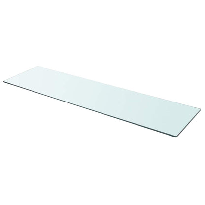 Prateleiras 2 pcs 110x30 cm vidro transparente