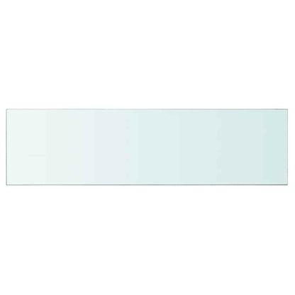 Prateleiras 2 pcs 110x30 cm vidro transparente