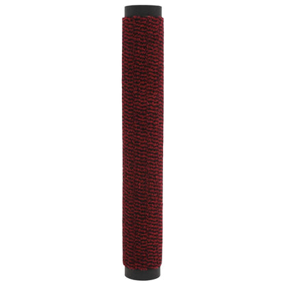 Tapete controlo pó retangular tufado 2pcs 40x60cm vermelho
