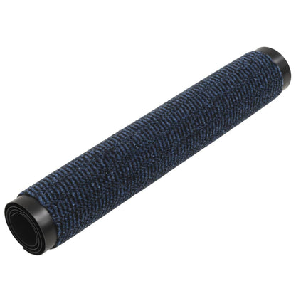 Tapete controlo pó retangular tufado 2pcs 60x90cm azul