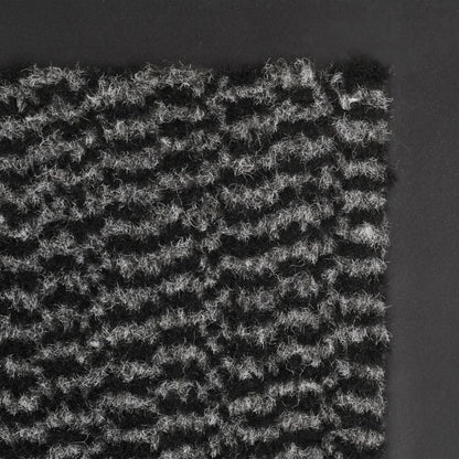 Tapete controlo pó retangular tufado 2pcs 120x180cm antracite