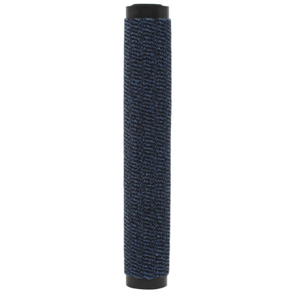 Tapete controlo pó retangular tufado 2 pcs 120x180 cm azul