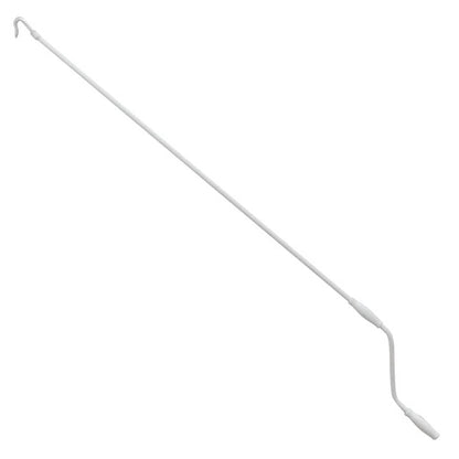 Toldo manual com caixa 350x250 cm azul e branco