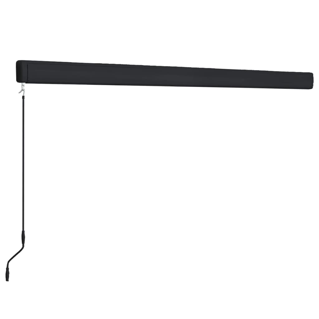 Toldo manual com caixa 350x250 cm azul e branco