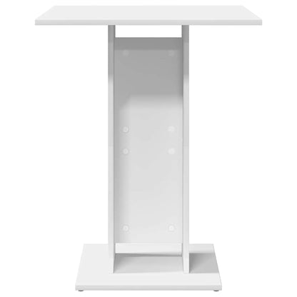 Mesa de bistrô 60x60x75 cm derivados de madeira branco