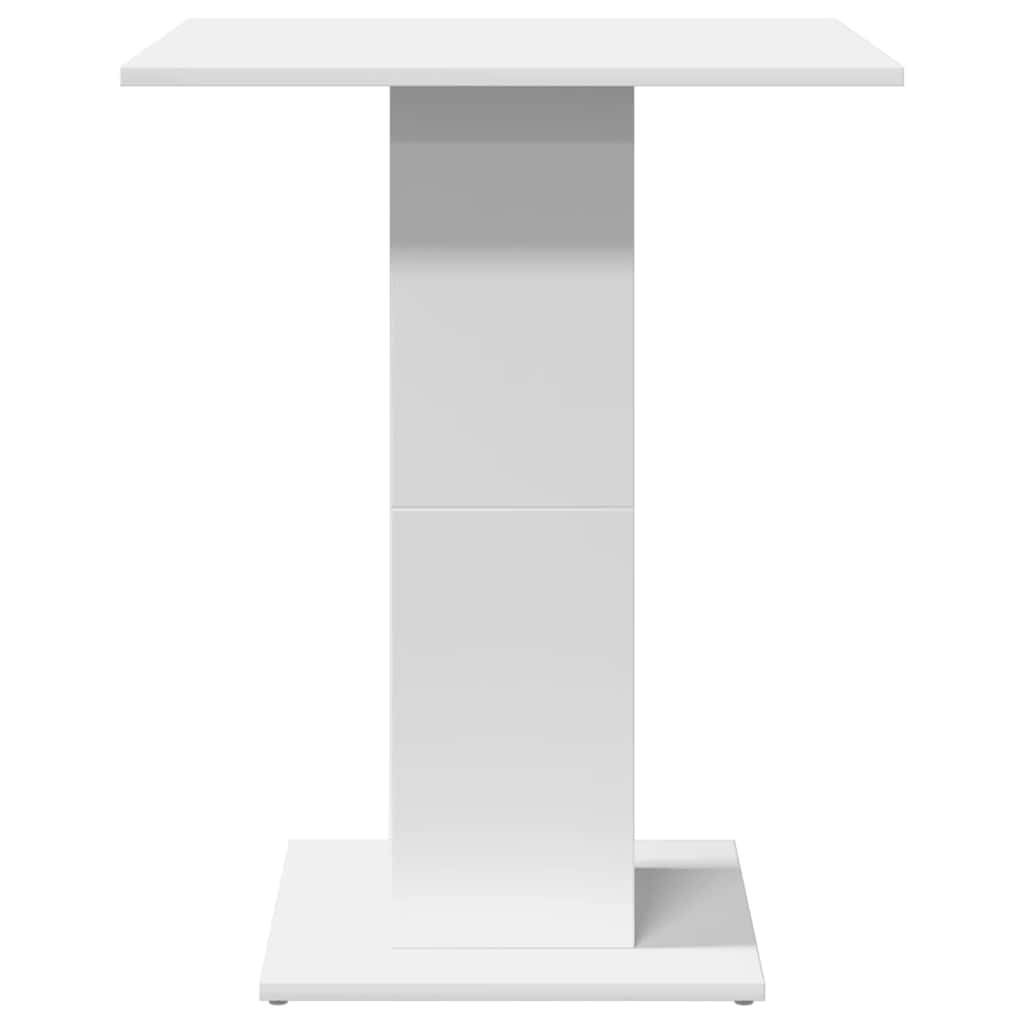 Mesa de bistrô 60x60x75 cm derivados de madeira branco