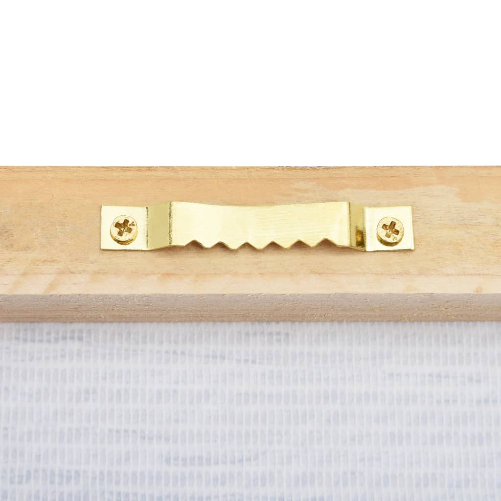 Conj. painéis parede c/ impressão vaso flores 150x60cm multicor