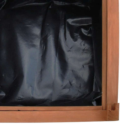 Vasos/floreiras 2 pcs 50x50x50 cm madeira de abeto