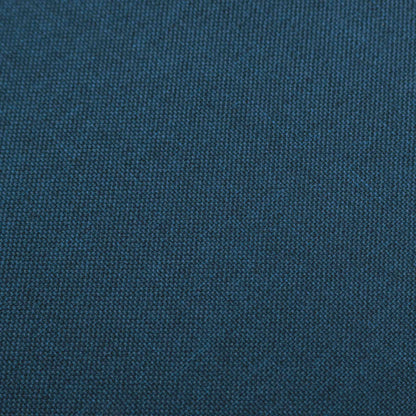 Bancos de bar 2 pcs tecido azul