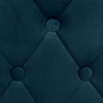 Bancos de bar 2 pcs veludo azul