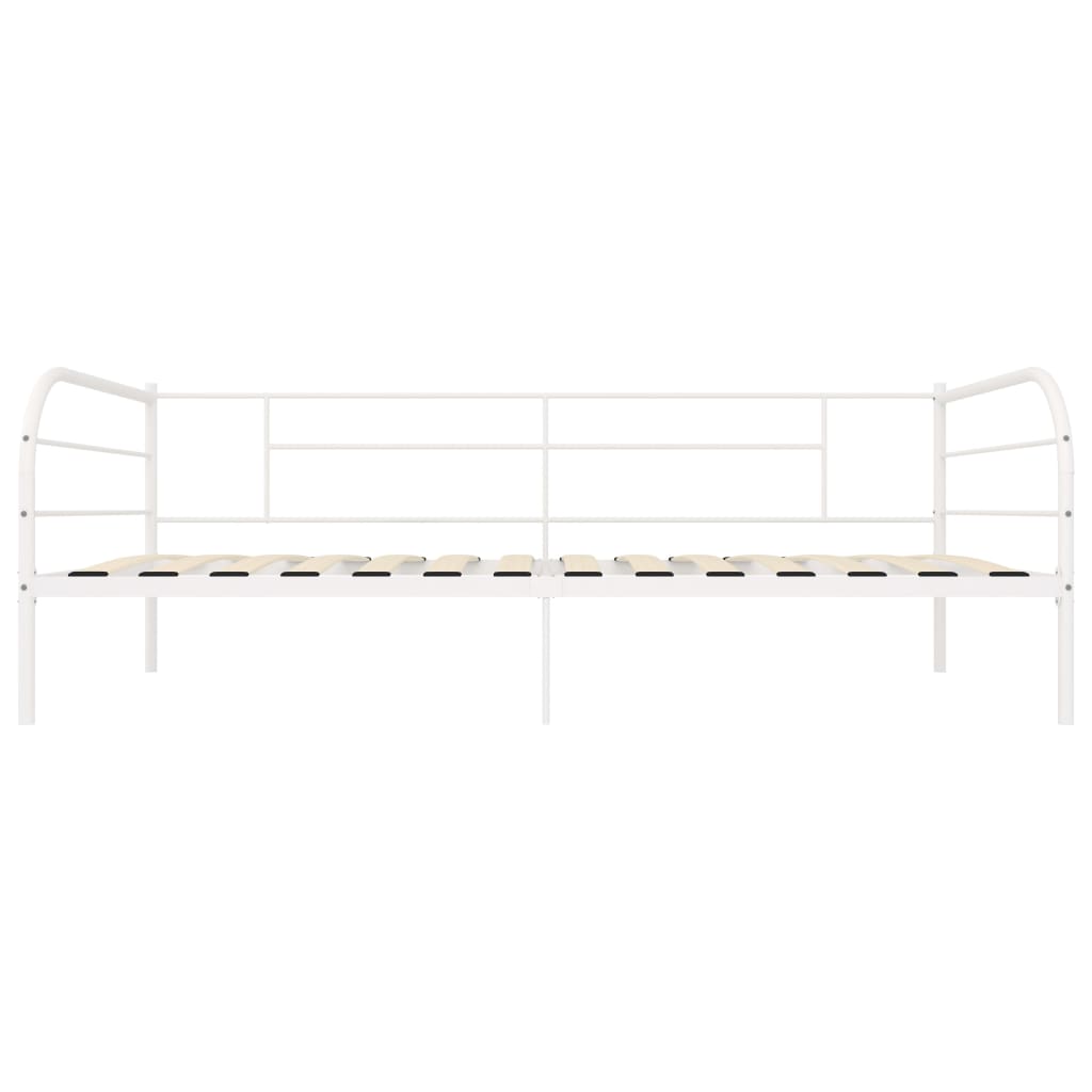 Estrutura sofá-cama 90x200 cm metal branco