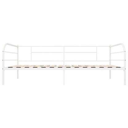 Estrutura sofá-cama 90x200 cm metal branco