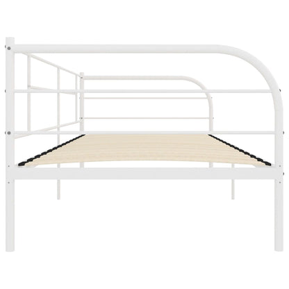 Estrutura sofá-cama 90x200 cm metal branco