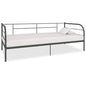 Estrutura sofá-cama 90x200 cm metal cinzento