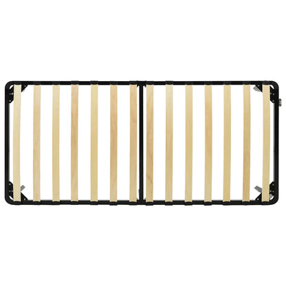 Estrutura de cama 90x200 cm metal preto