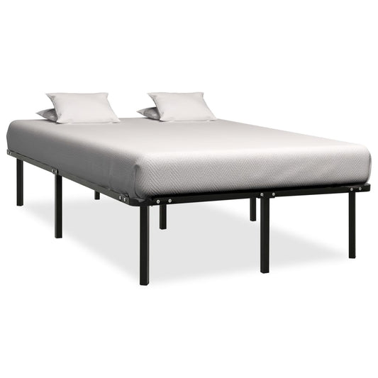 Estrutura de cama 120x200 cm metal preto