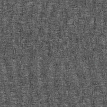 Poltrona reclinável tecido cinzento-escuro