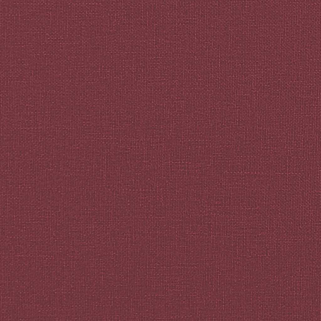 Poltrona reclinável tecido vermelho tinto