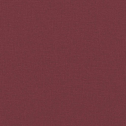 Poltrona reclinável tecido vermelho tinto