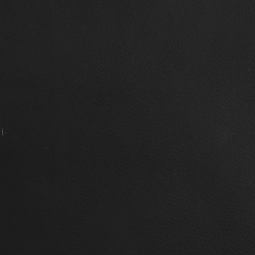 Poltrona reclinável couro artificial preto