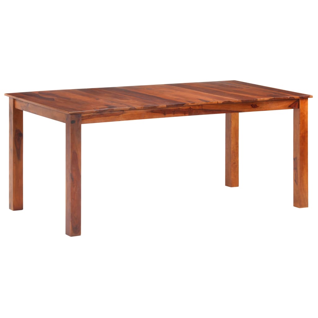 Mesa de jantar 180x90x76 cm madeira maciça