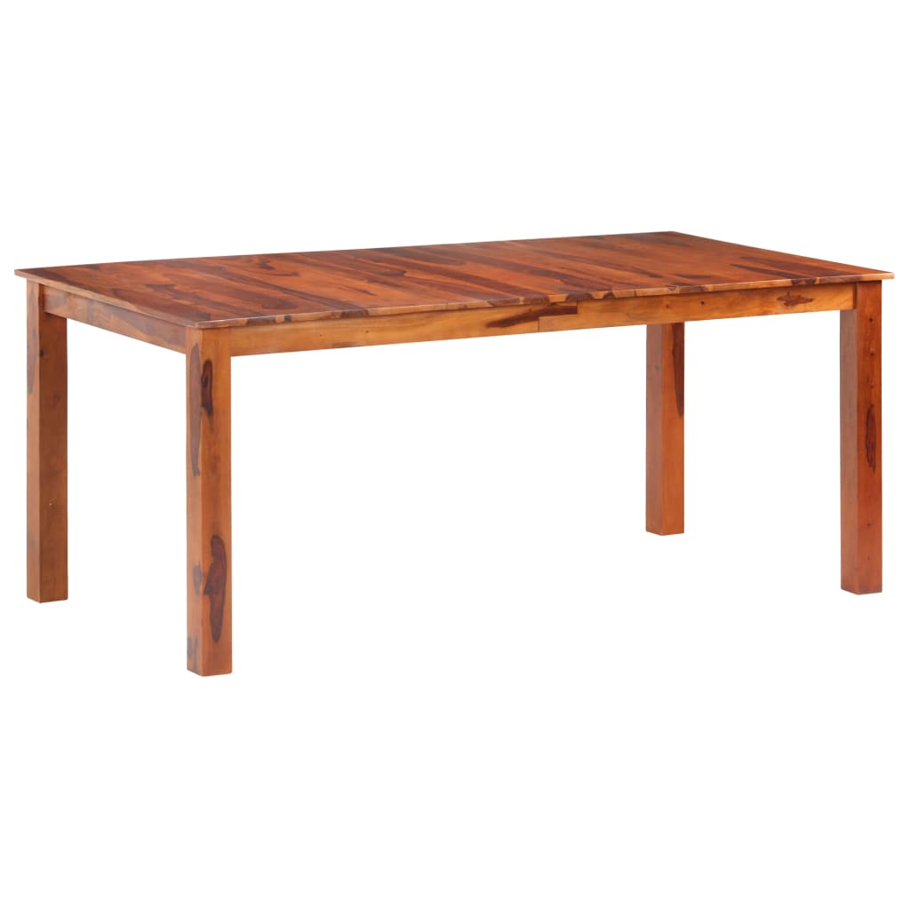 Mesa de jantar 180x90x76 cm madeira maciça