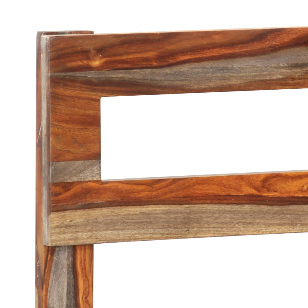 Estrutura de cama sem colchão 200x200 cm madeira maciça