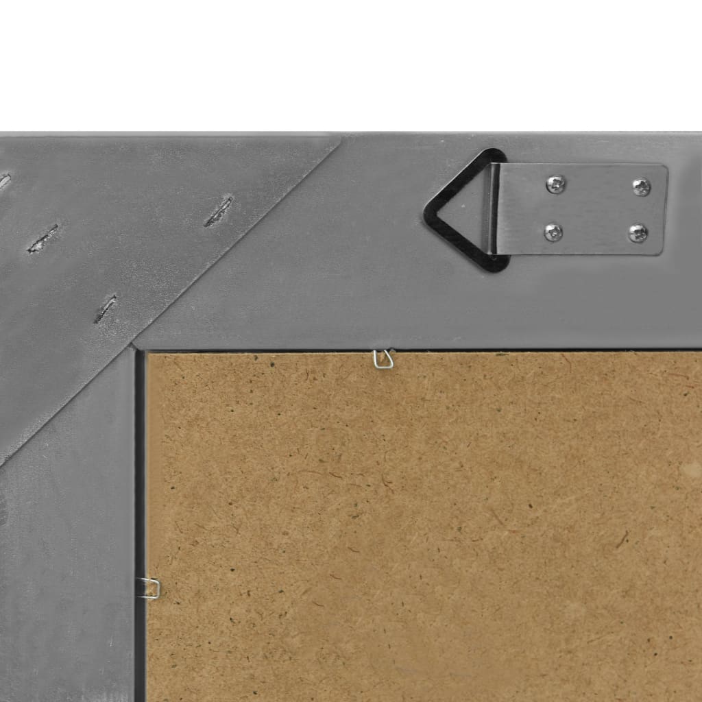 Espelho de parede estilo barroco 50x40 cm preto