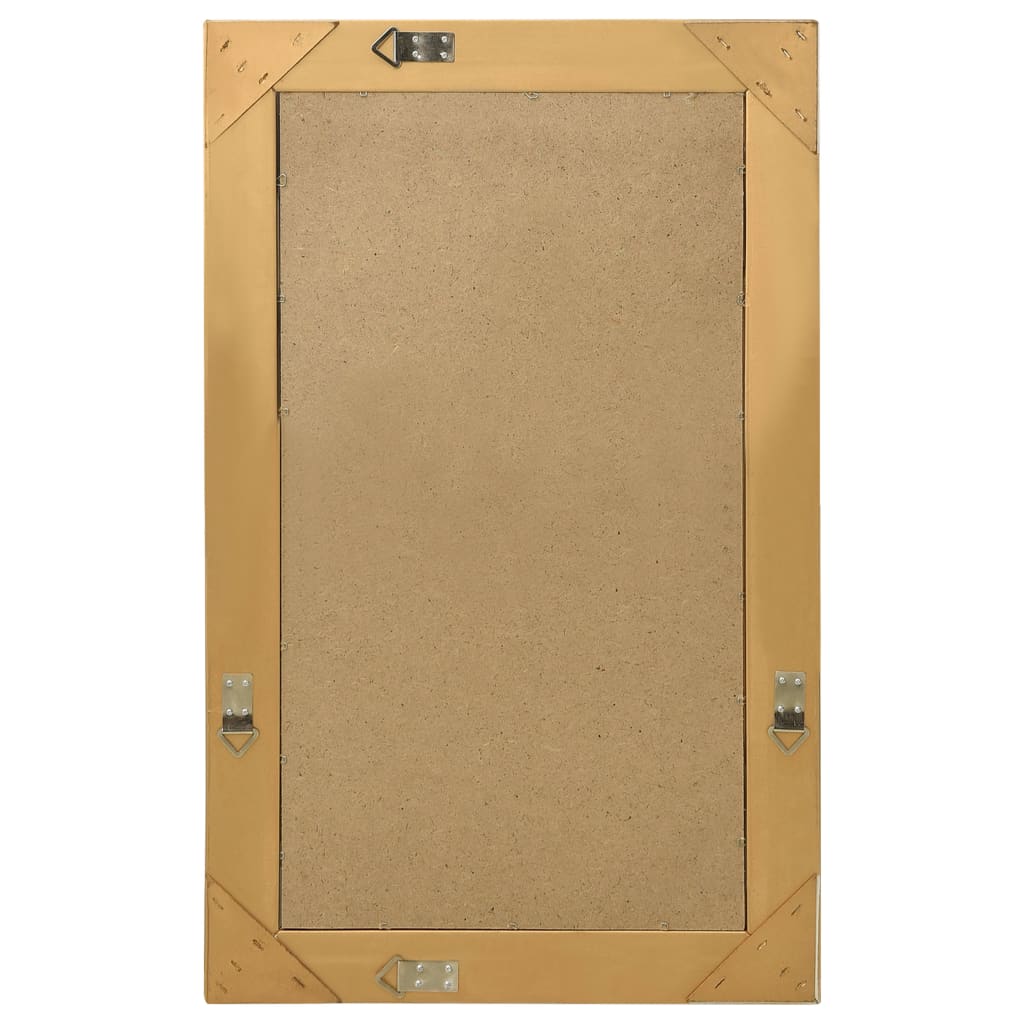 Espelho de parede estilo barroco 50x80 cm dourado