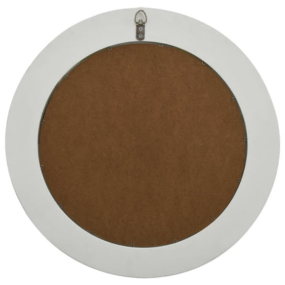 Espelho de parede estilo barroco 50 cm branco