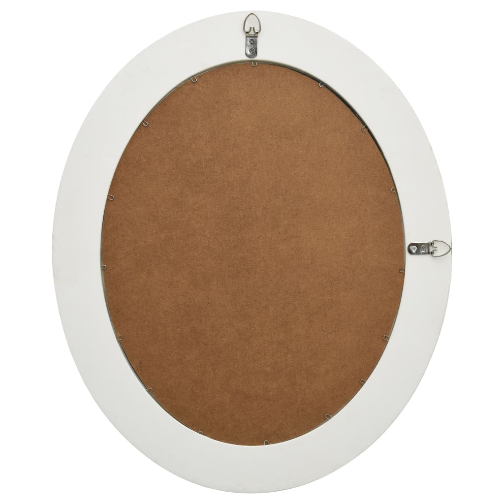 Espelho de parede estilo barroco 50x60 cm branco