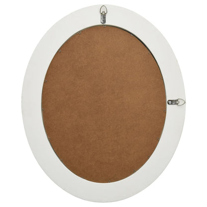 Espelho de parede estilo barroco 50x60 cm branco